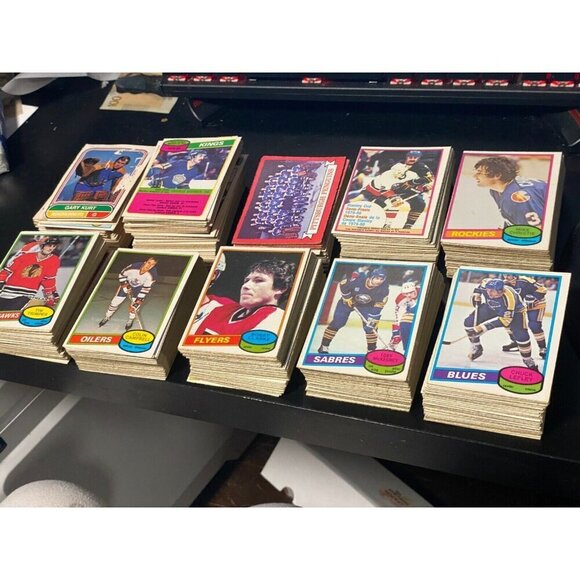 Vintage 1970s-80s Opc Hockey Card Lot O-Pee-Chee NHL GOOD CONDITION 400+ CARDS - Picture 9 of 16